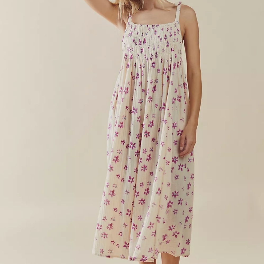 NWT Free People Azure Maxi Dress - Picture 3 of 4